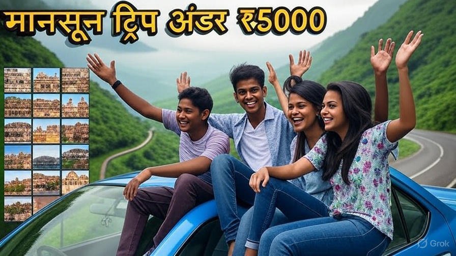 Monsoon Trip Under ₹5000